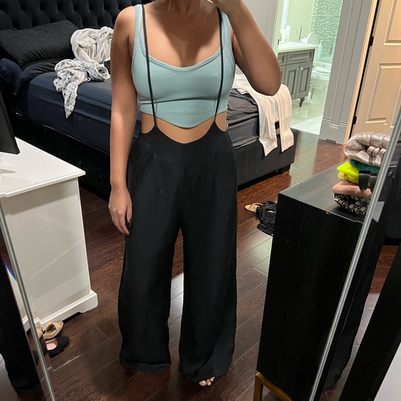 Black overall jumper size small - Picture 1 of 3